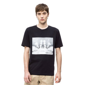 Calvin Klein pánské černé tričko Cali - XXL (099)